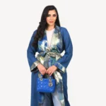 Kimono Miraya Mautassin bleu foncé