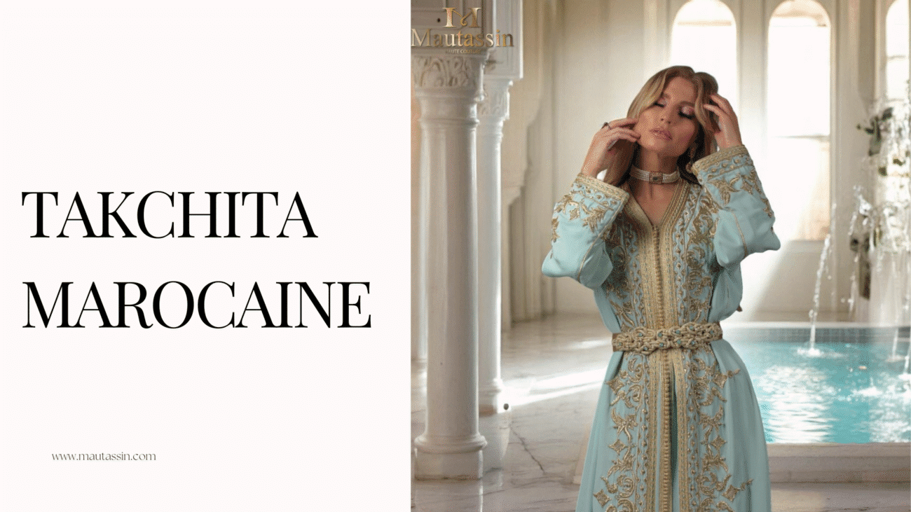 Caftan marocain moderne : élégance d'aujourd'hui