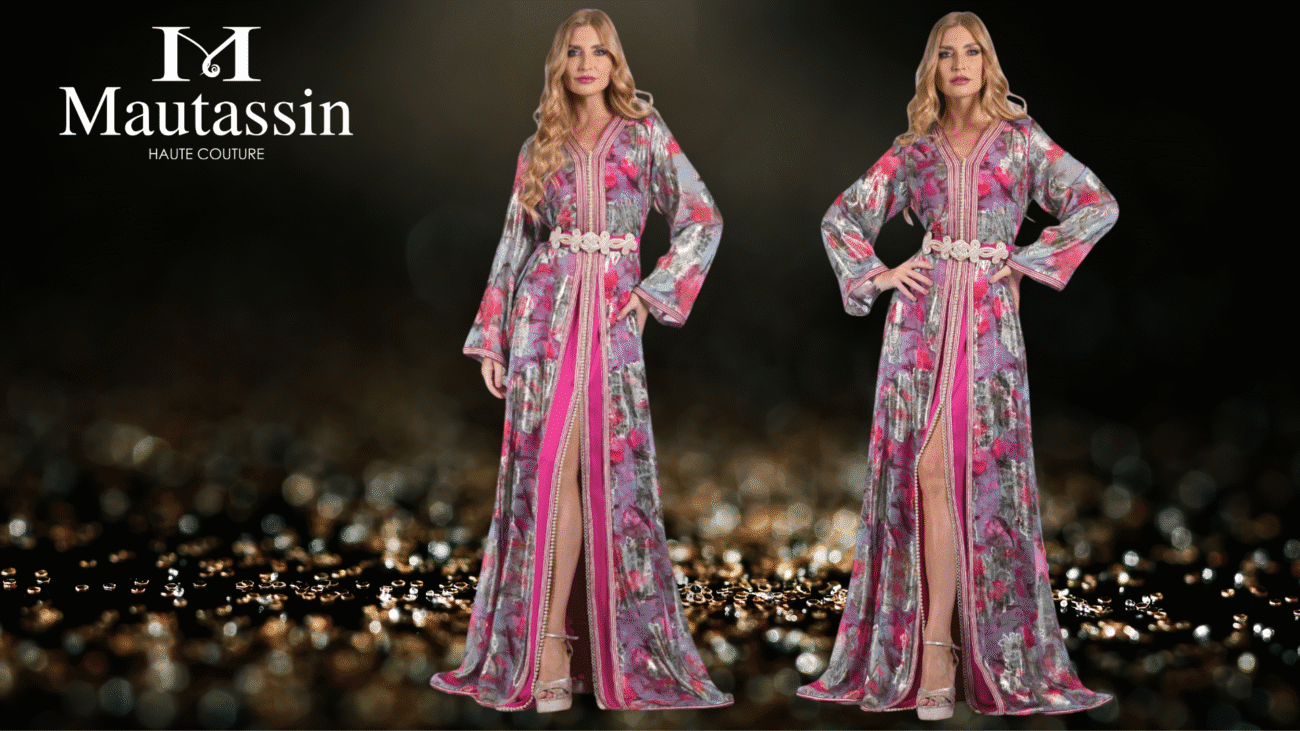 Caftan brocard : l'élégance marocaine à son apogée